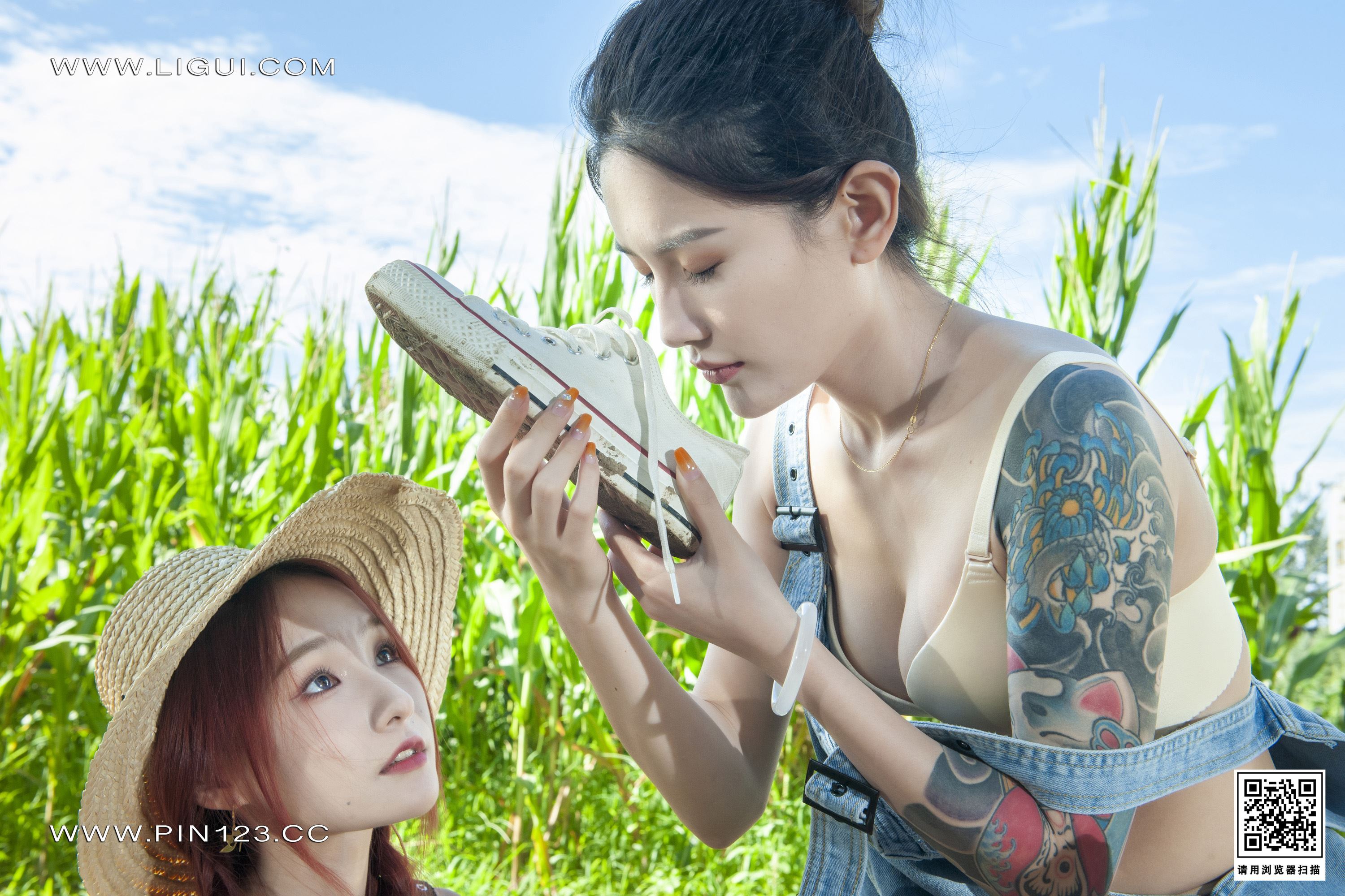 Ligui丽柜 2022.08.04 七夕-田园春色 甜甜&心心